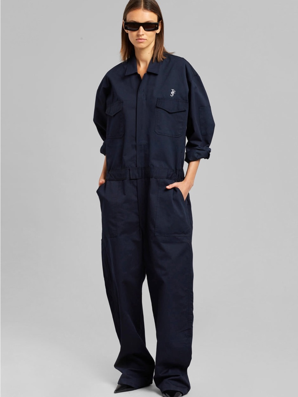 The Frankie Shop Women's Oversized Boiler Suit